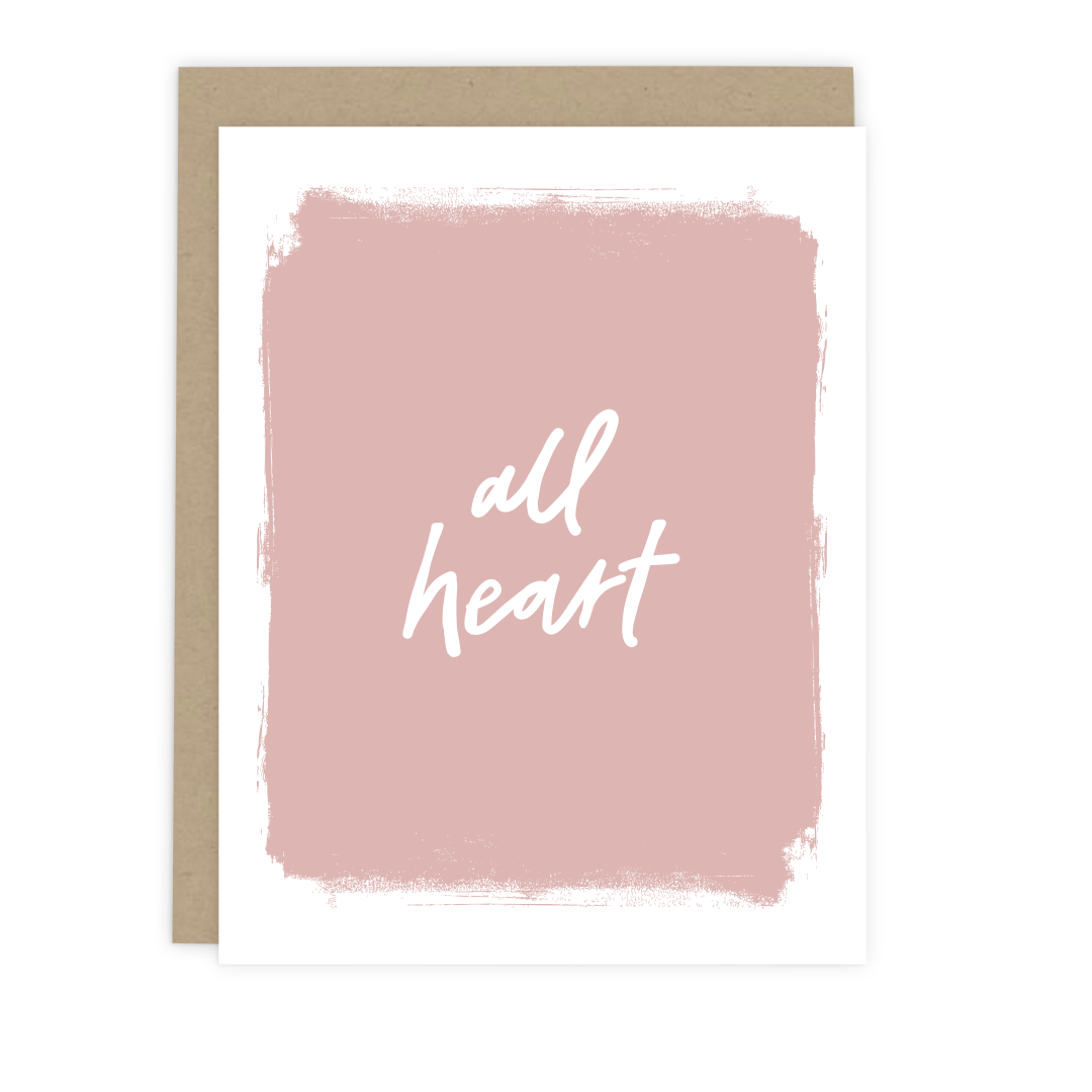 All Heart Note Card