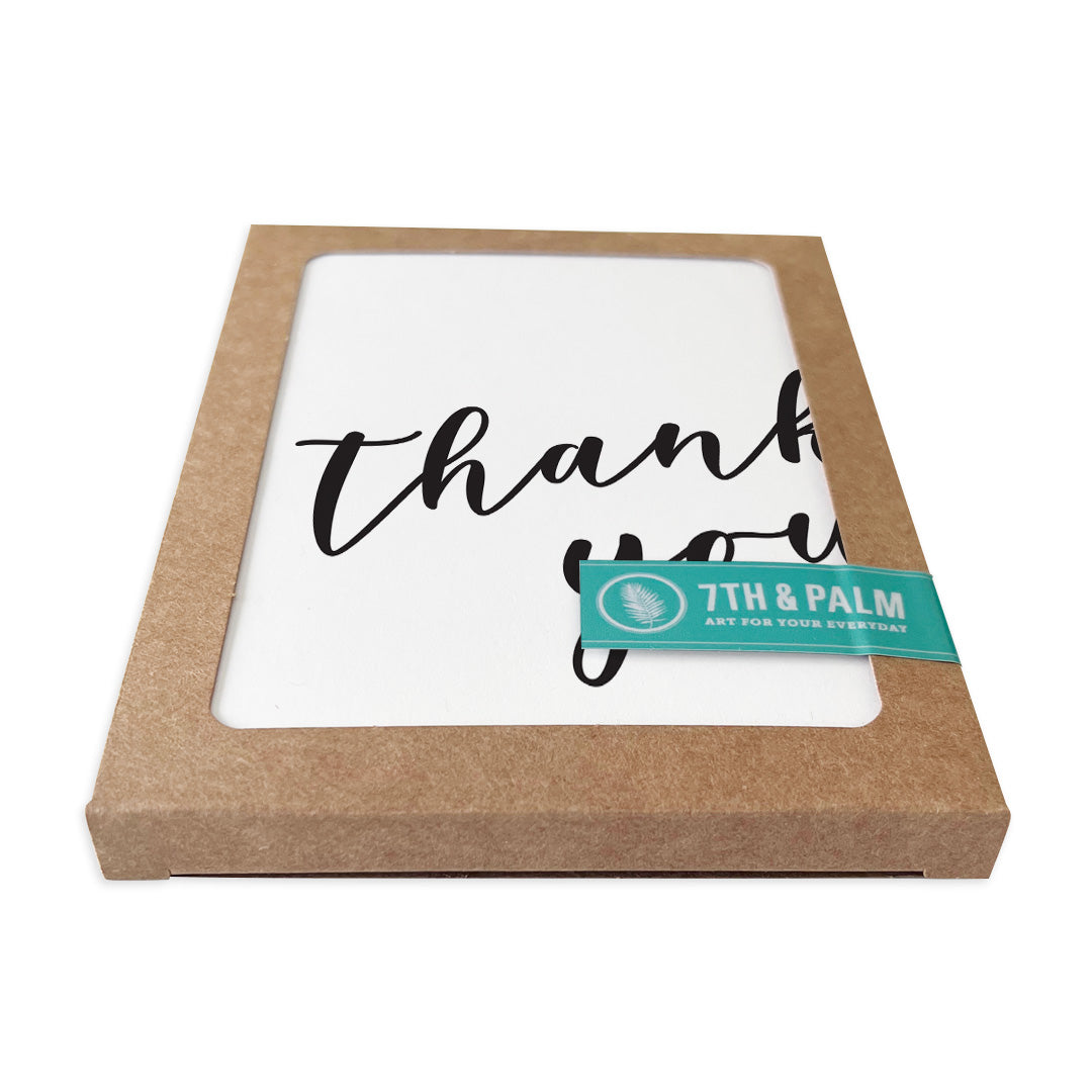 Thank You Script Cards: Boxed Set