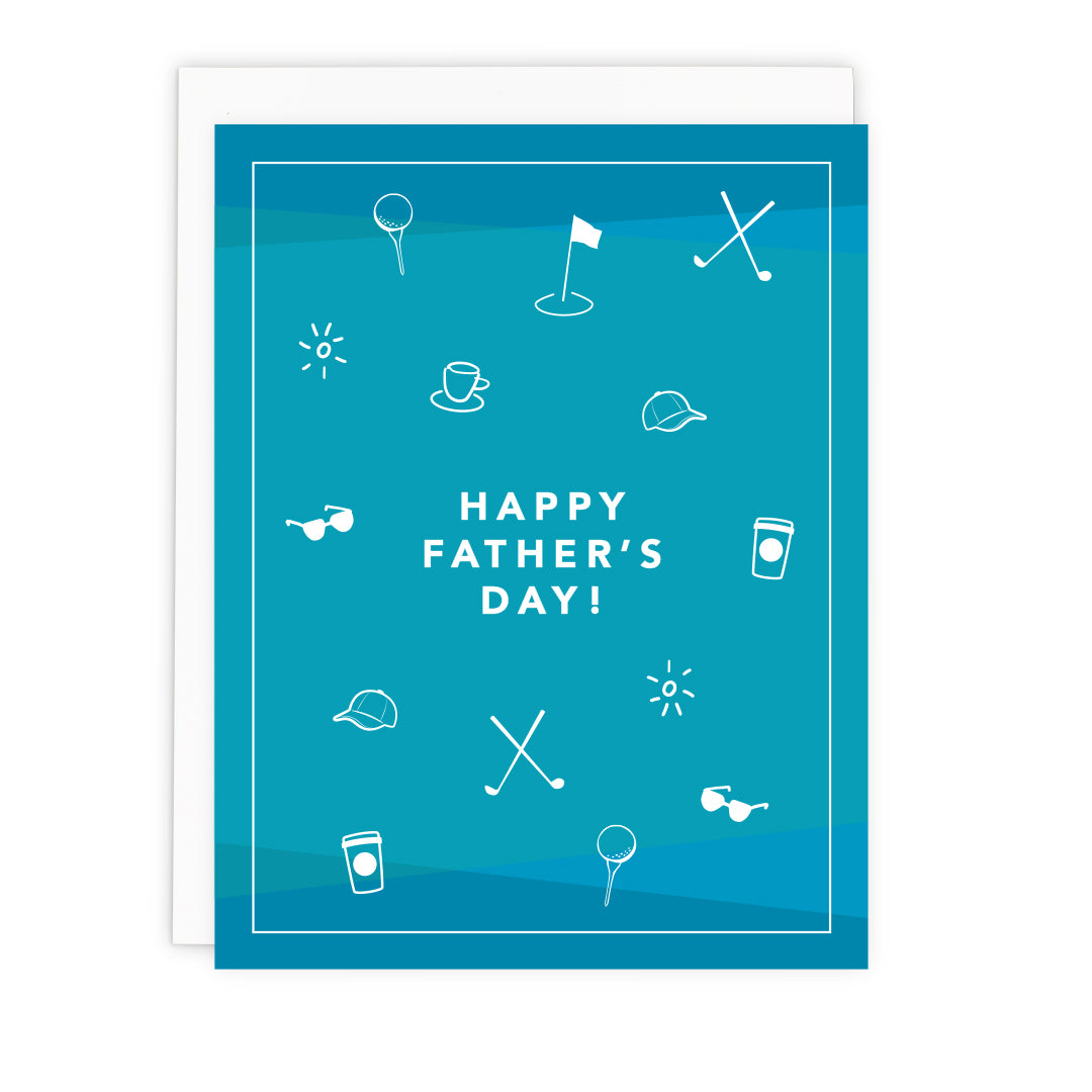 Golf Father's Day Card