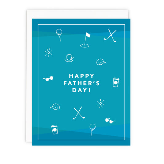 Golf Father's Day Card