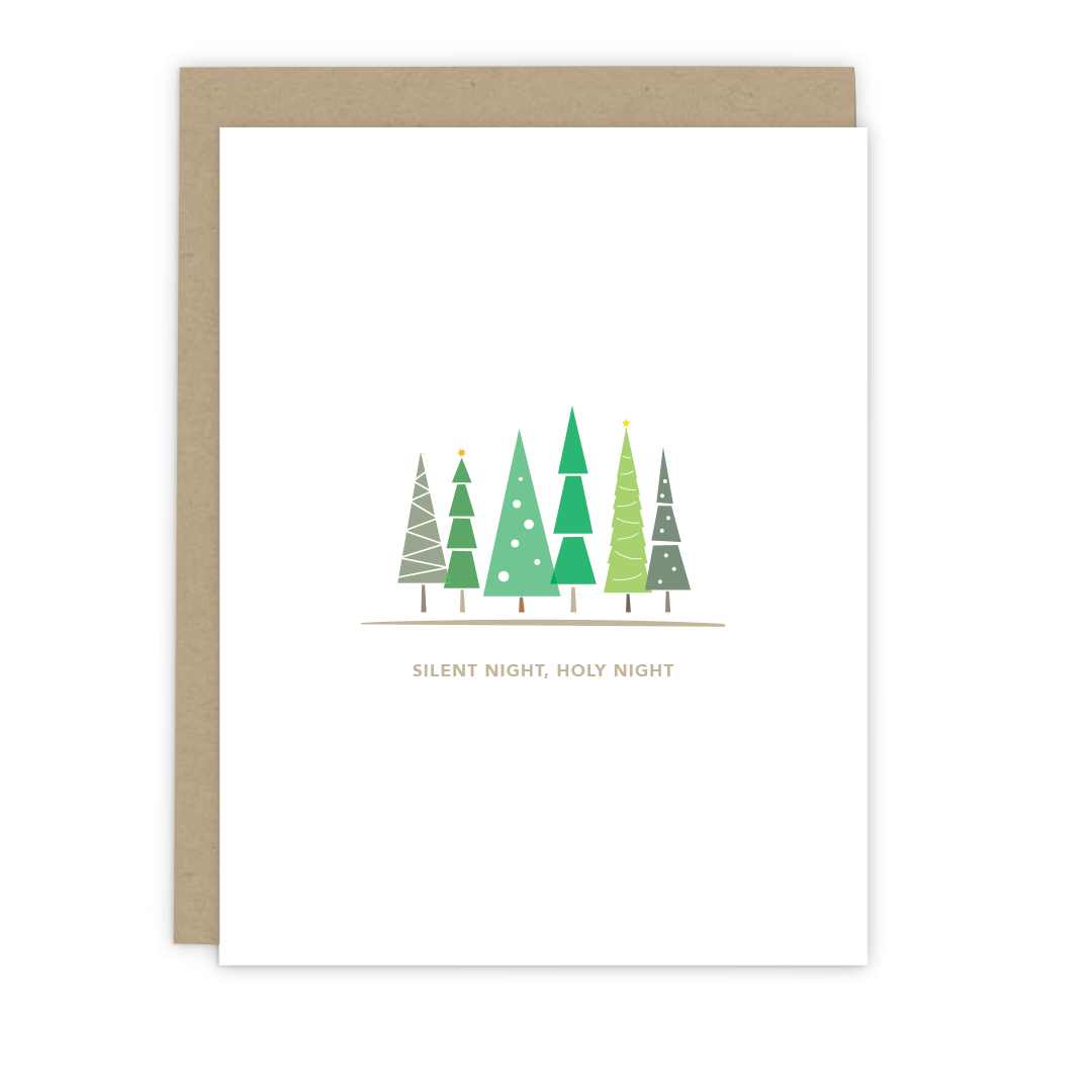 O Holy Night Lyrics Christmas Card  Holiday Greeting Cards by 7th & Palm –  7th & Palm, LLC