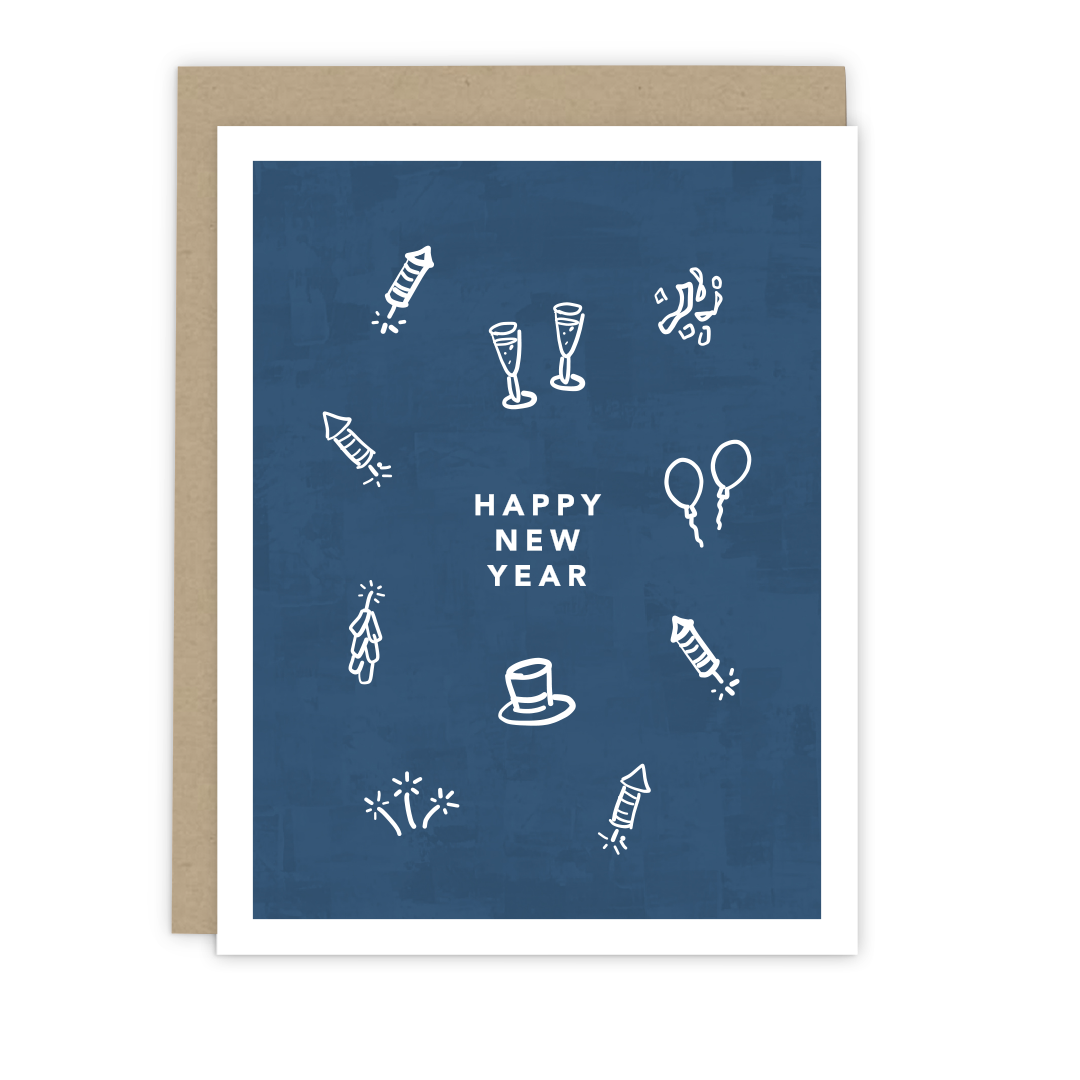 Happy New Year Cards: Boxed Set