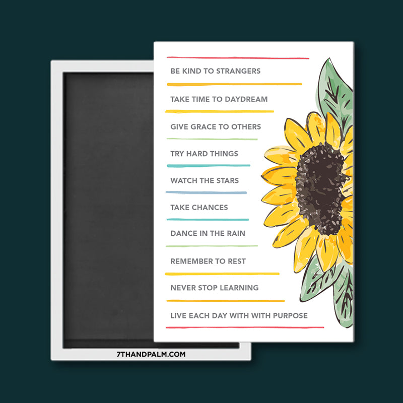 Sunflower Reflections Magnet