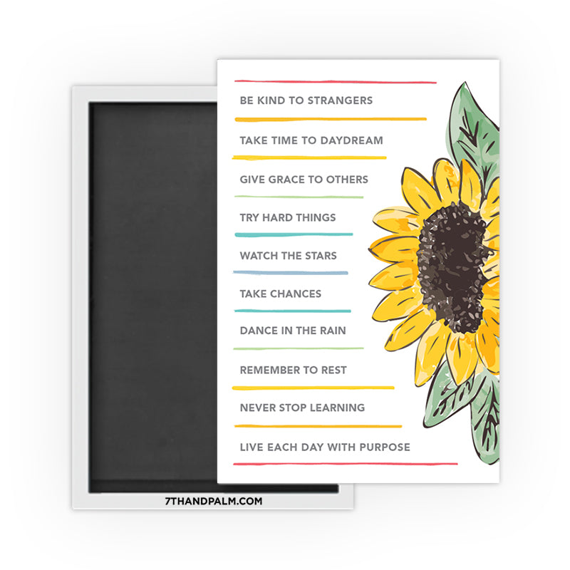 Sunflower Reflections Magnet