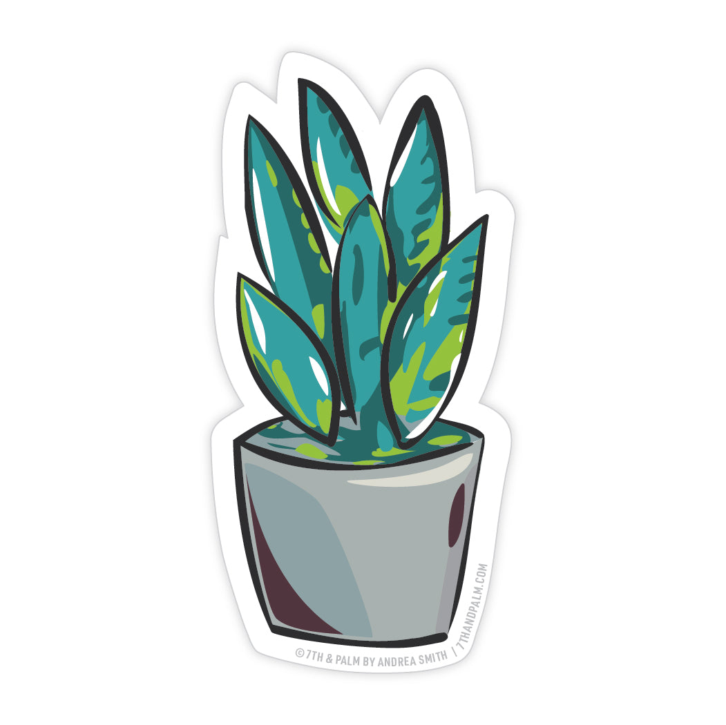 Snake Plant Sticker