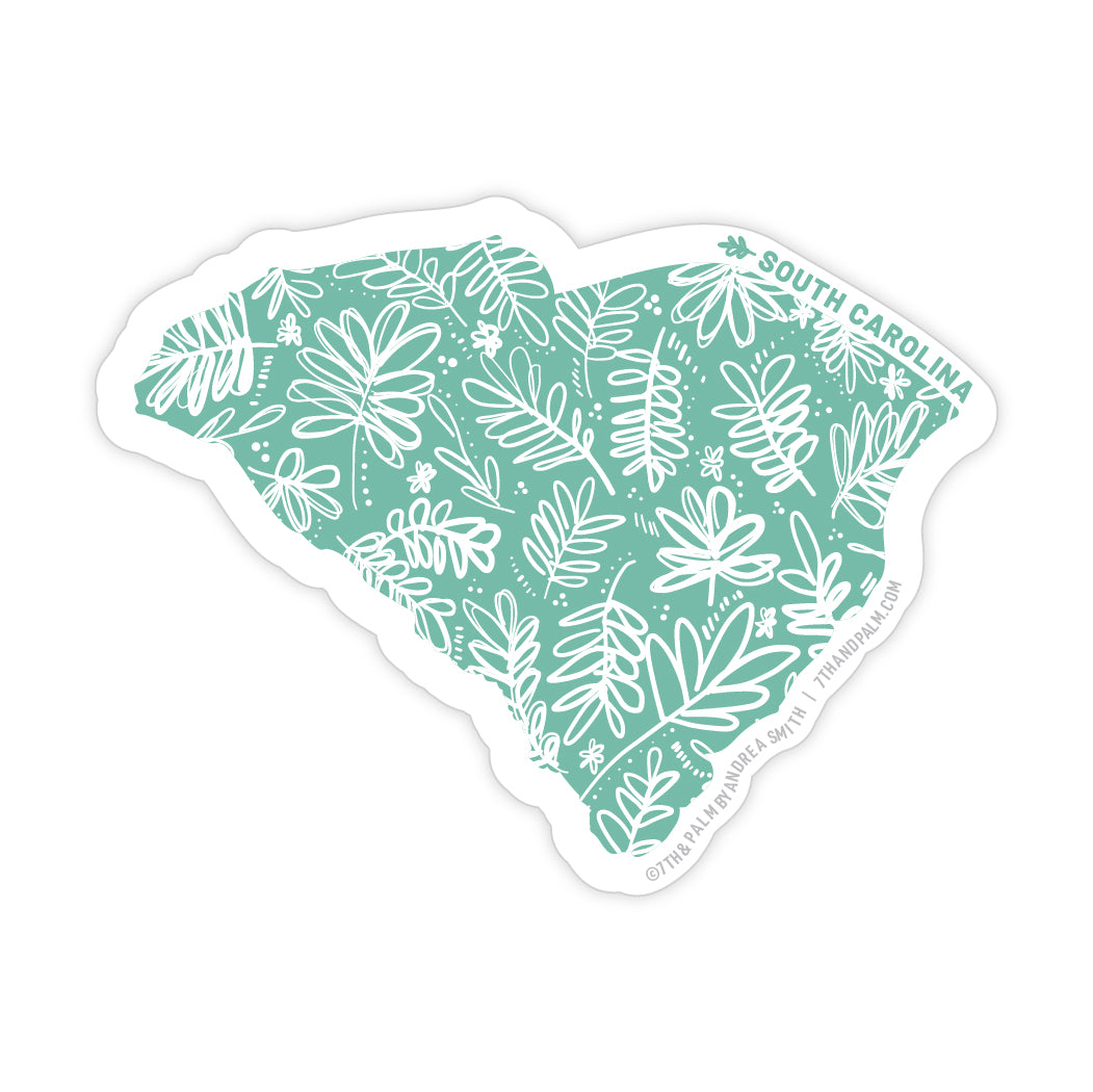 South Carolina Palmetto State Sticker