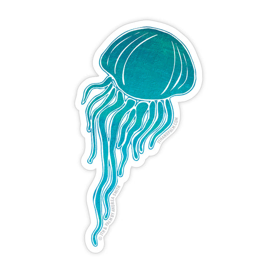 Jellyfish Sticker