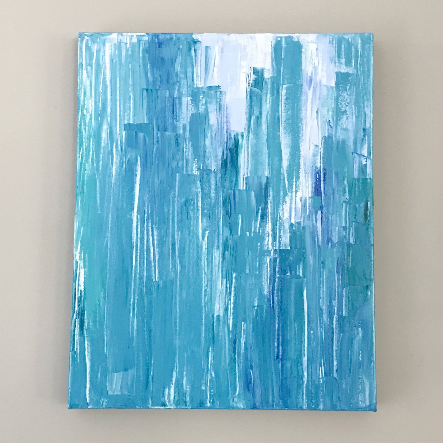 Aquascape I 16x20" Oil Painting - Original Art by Andrea Smith
