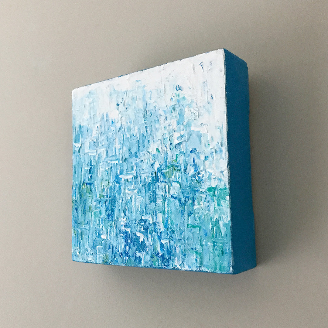 Spa Day, Abstract Acrylic Painting by Andrea Smith