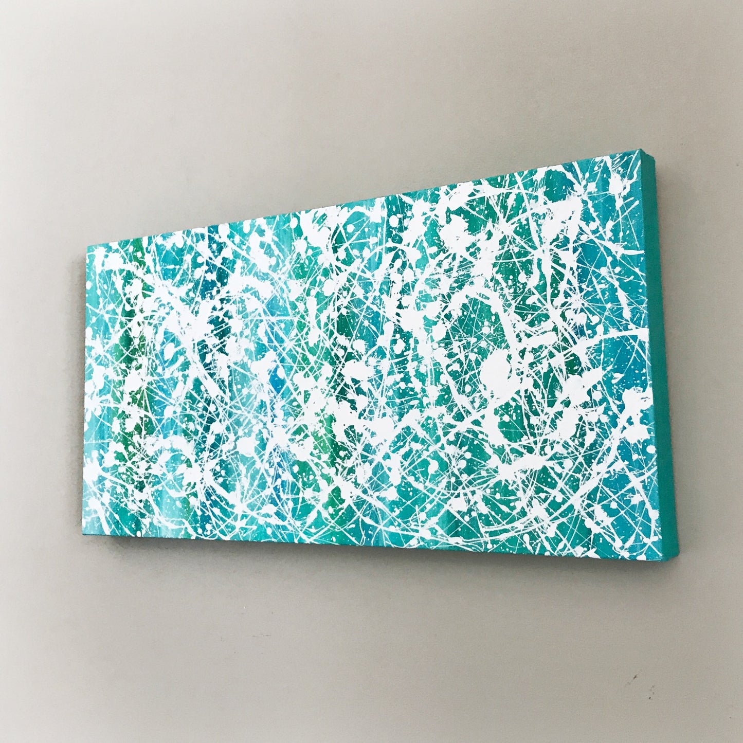 Symphony 24x12" Acrylic Painting - Original Art by Andrea Smith