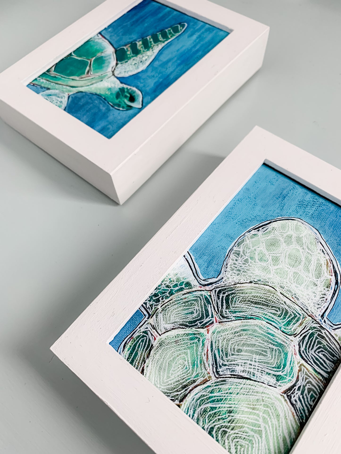 Sea Turtle Duo, 4x6"