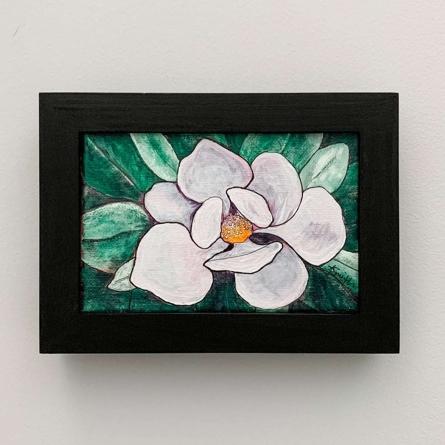 White Magnolia, 6x4"