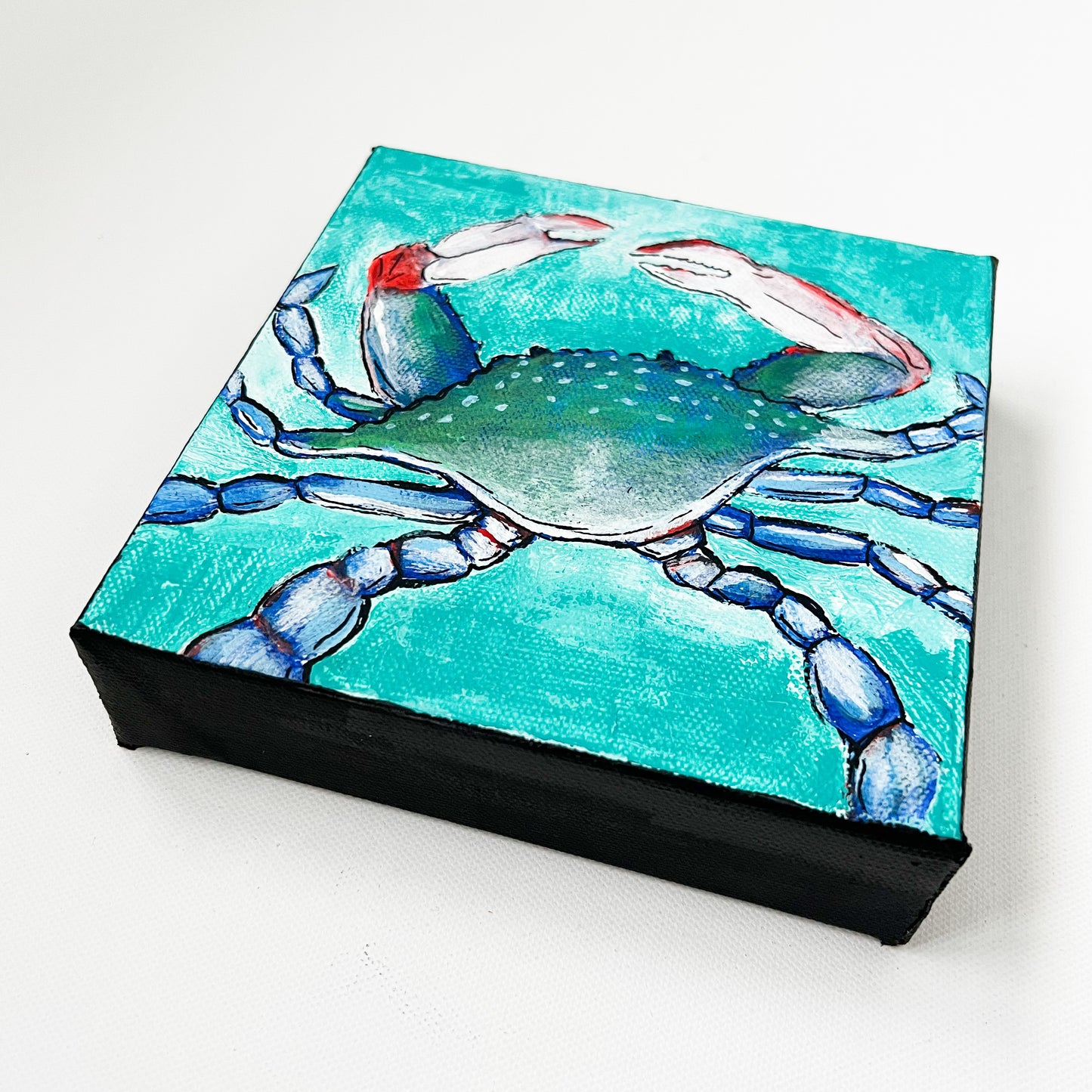 Blue Crab, 6x6"