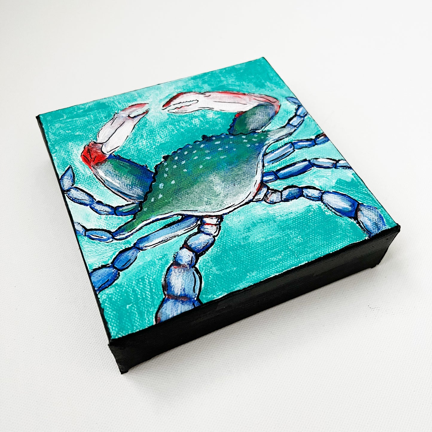 Blue Crab, 6x6"