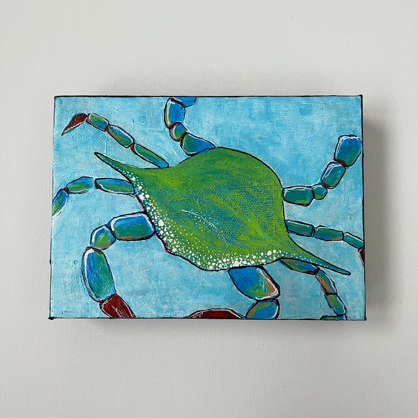 Crabby Blues, 5x7"