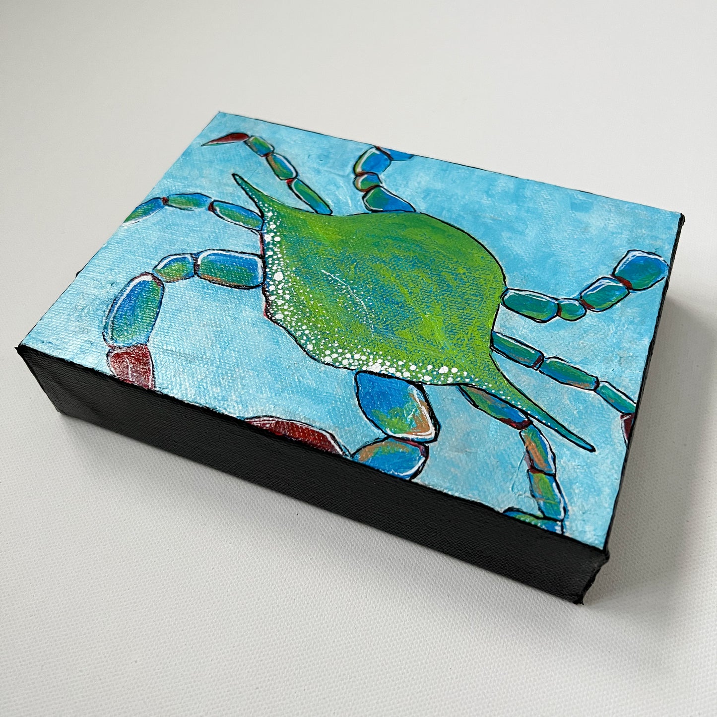 Crabby Blues, 5x7"