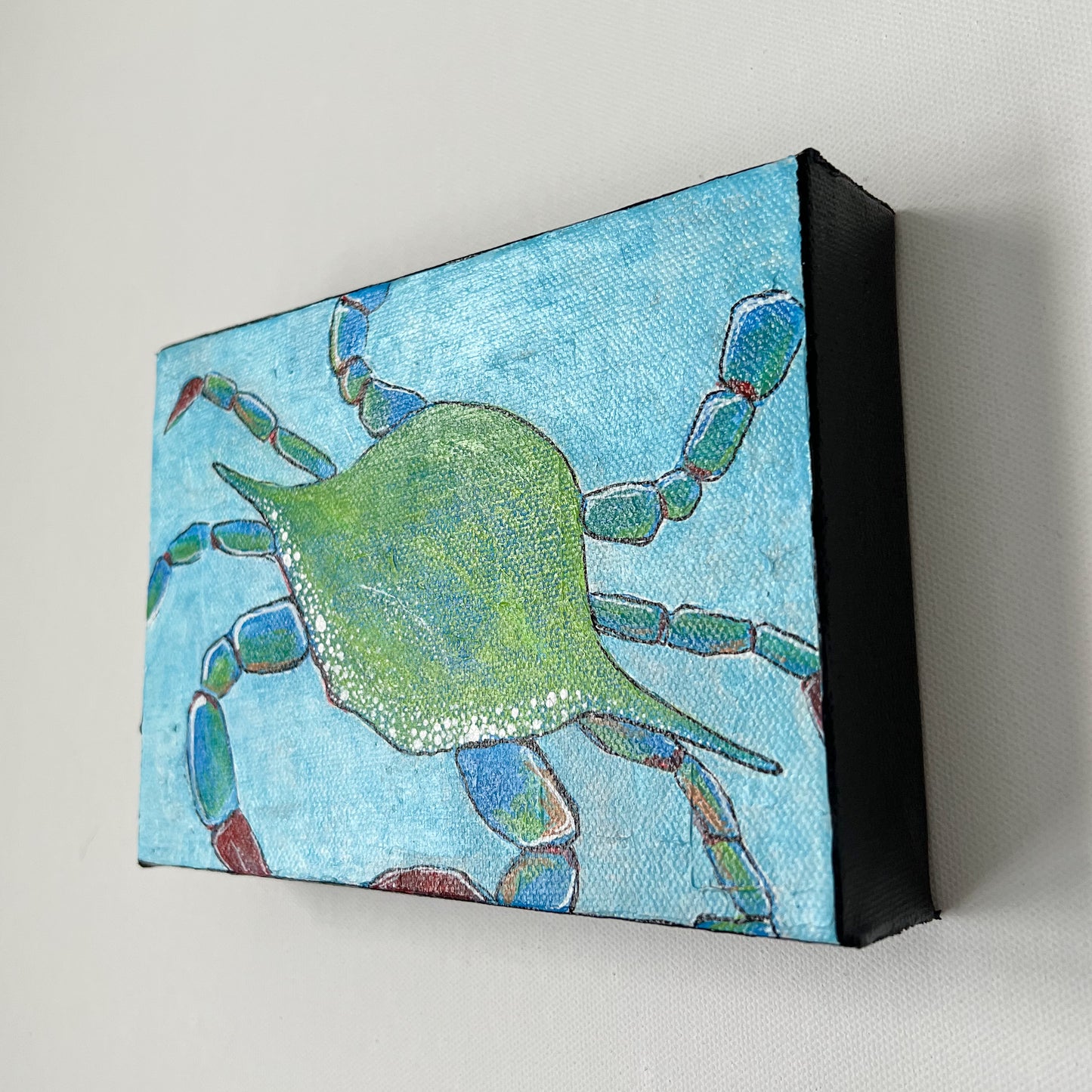 Crabby Blues, 5x7"