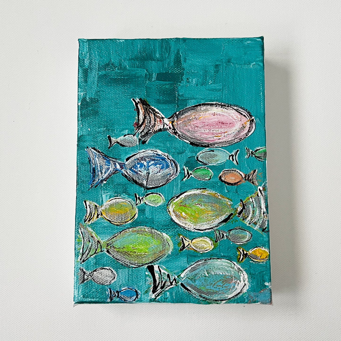 Fish Fest, 5x7"