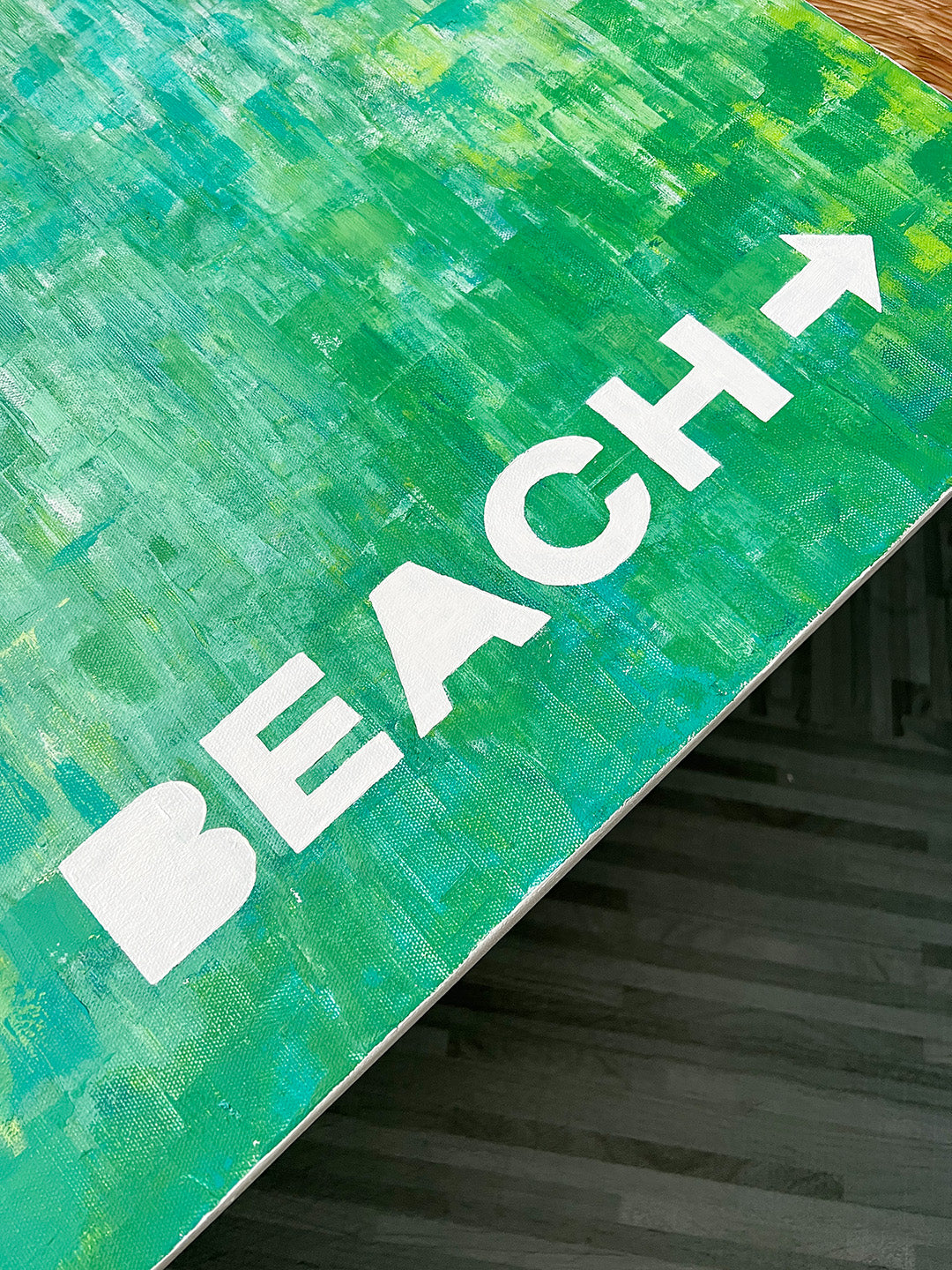 To the Beach, 48x24”