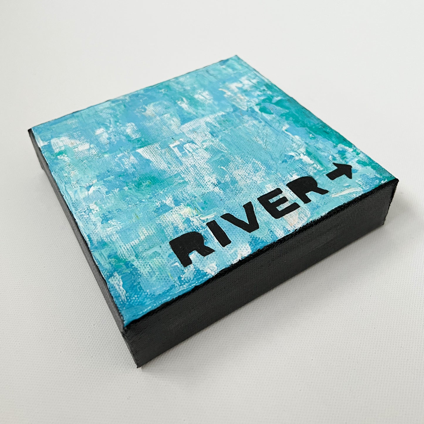To The River, 6x6"