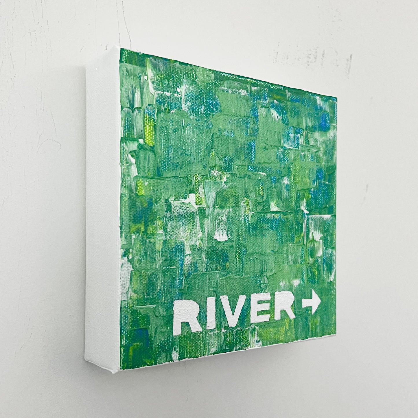 To The River, 6x6"