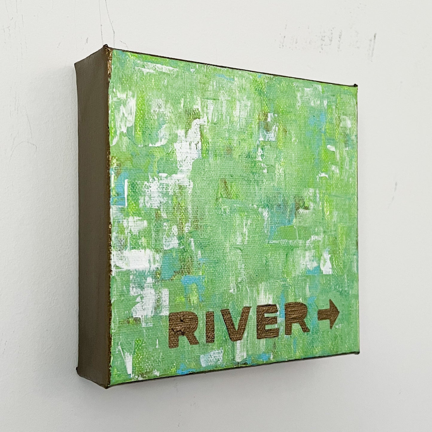 To The River, 6x6"