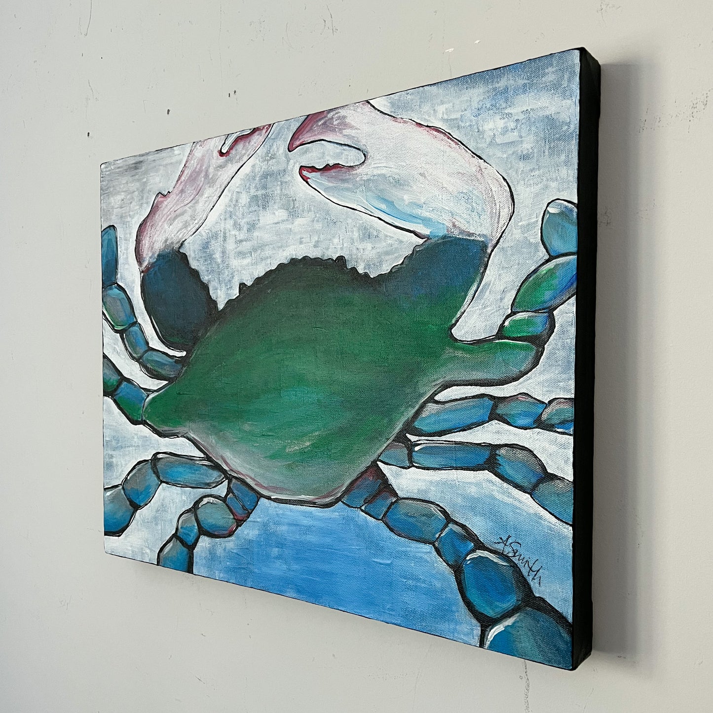Coastal Crab, 16x20"