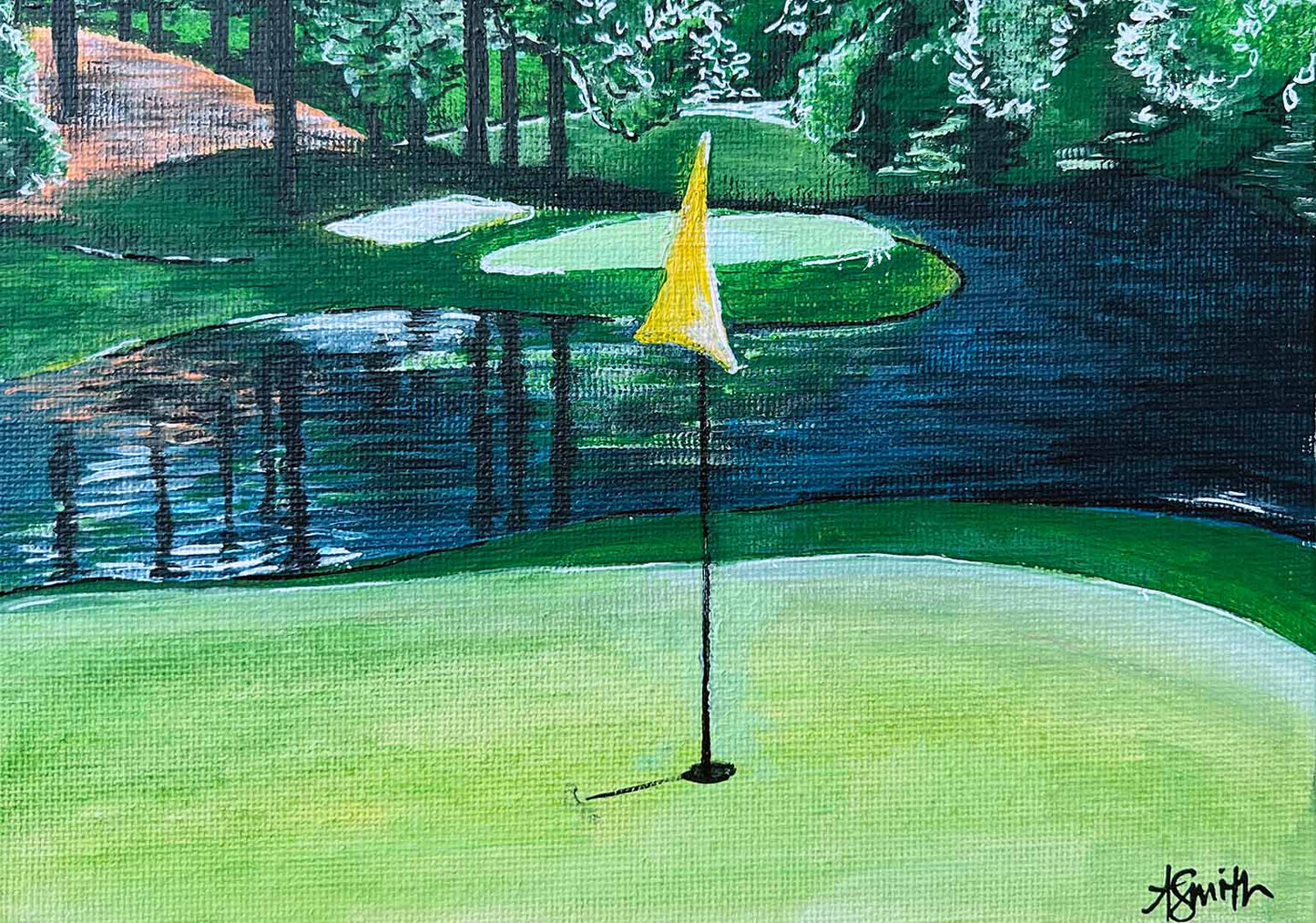 On Par, 5x7"