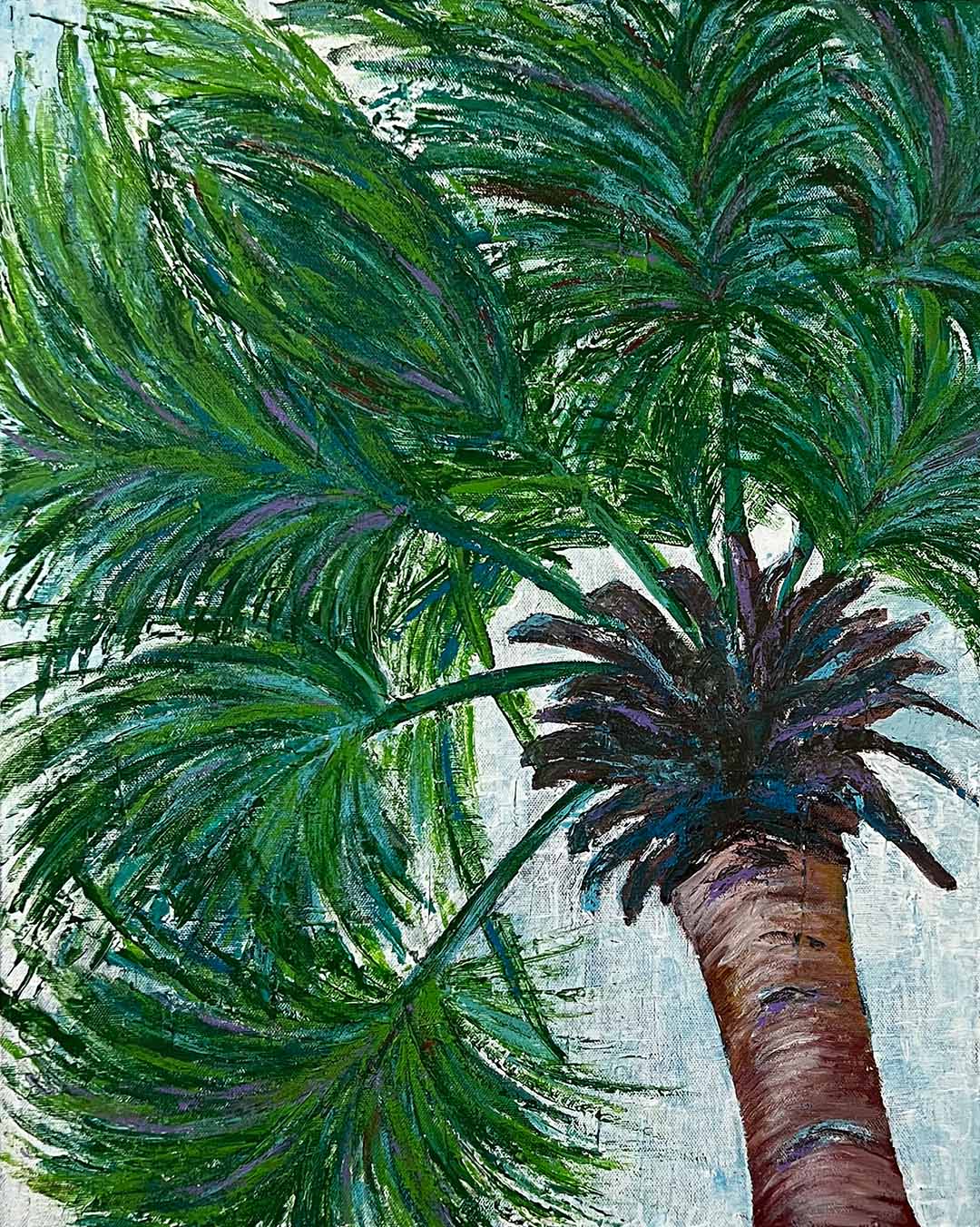 Palmetto Tree, 16x20"