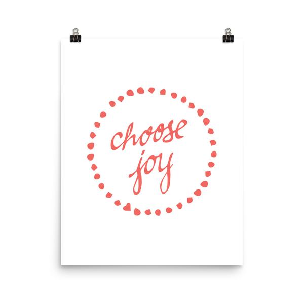 Choose Joy Art Print