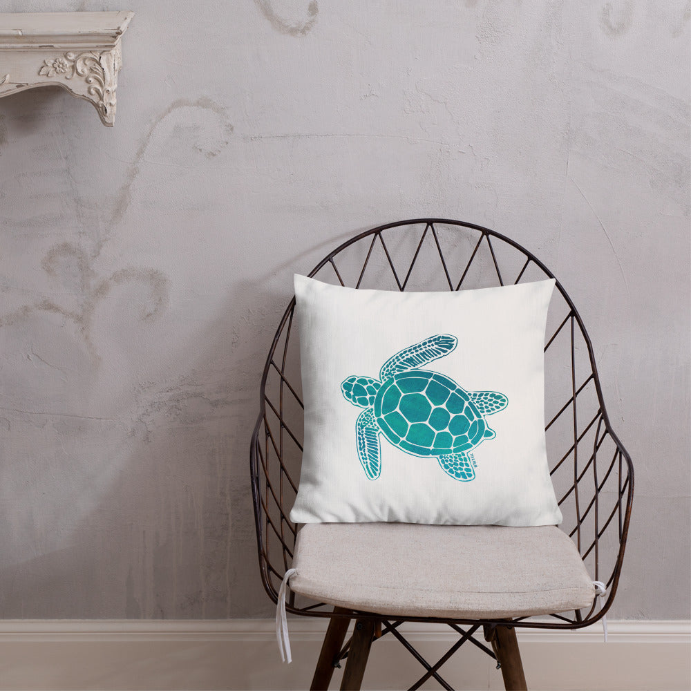 Sea Turtle Pillow
