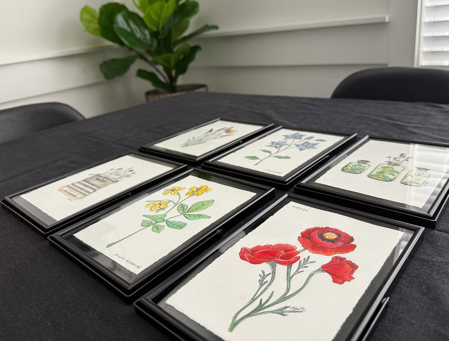 Botanical Watercolor Series