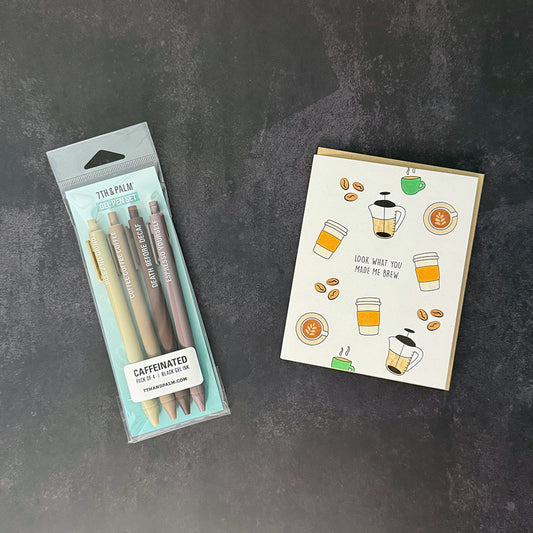 Caffeinated Gel Pen Set