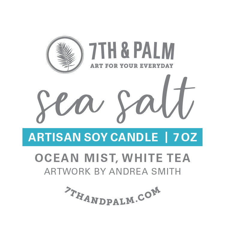 Sea Salt Artisan Soy Candle