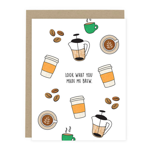 Coffee Brew Card