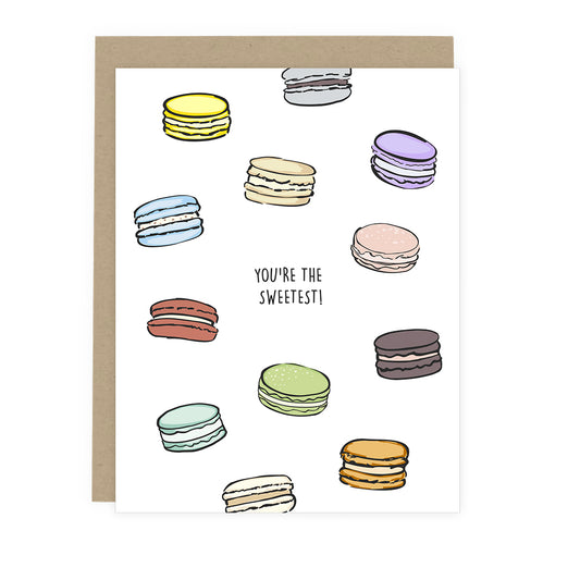 Macaron Sweets Card