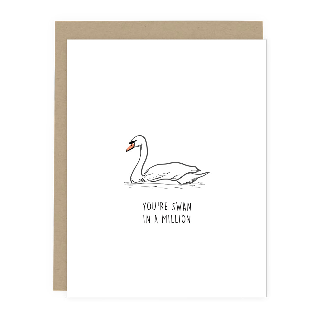 Swan in a Million Card