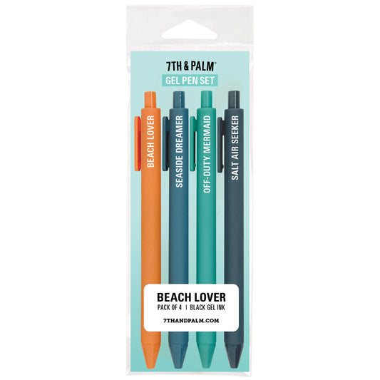 Beach Lover Gel Pen Set
