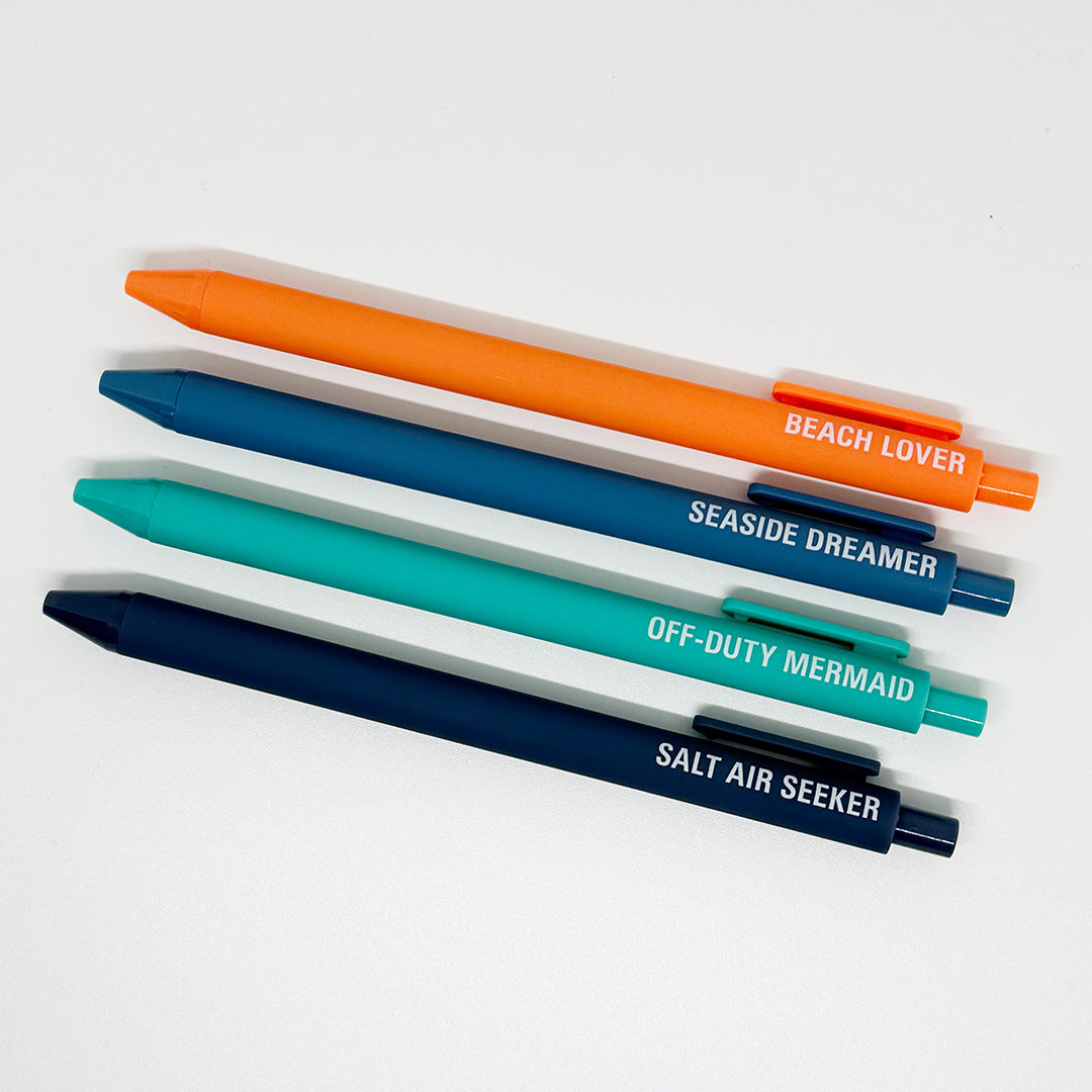 Beach Lover Gel Pen Set