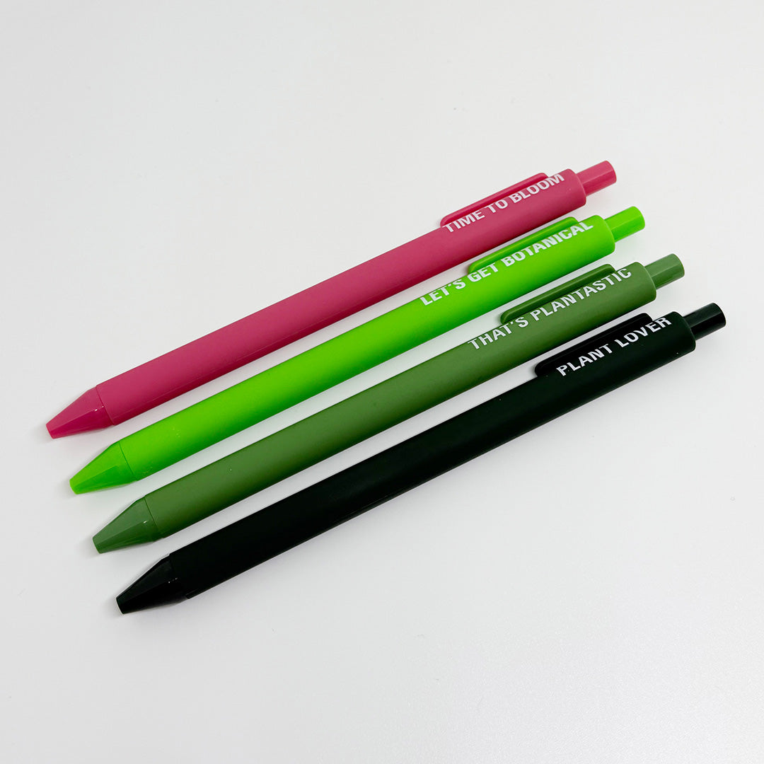 Plant Lover Gel Pen Set