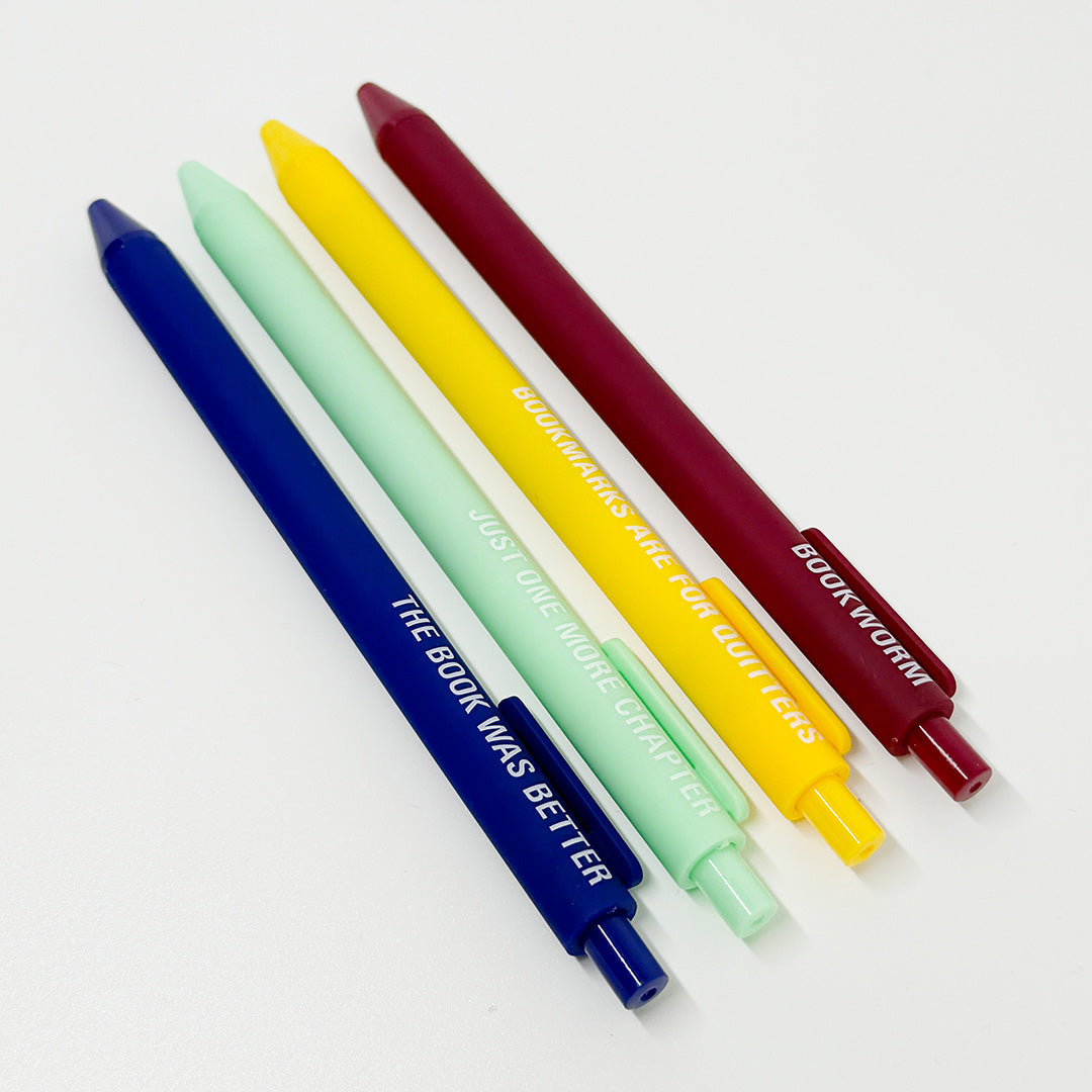 Book Lover Gel Pen Set