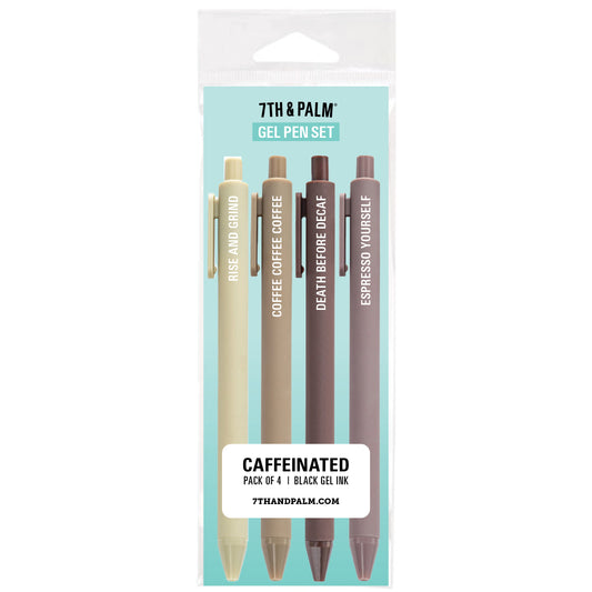 Caffeinated Gel Pen Set
