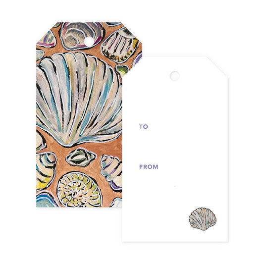 Seashells Gift Tags