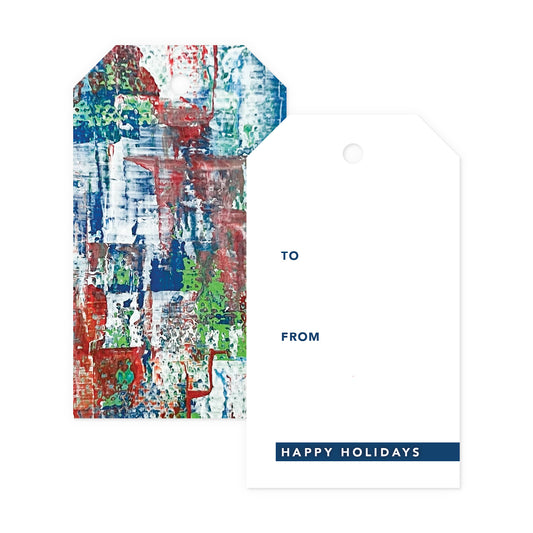Abstract Gift Tags