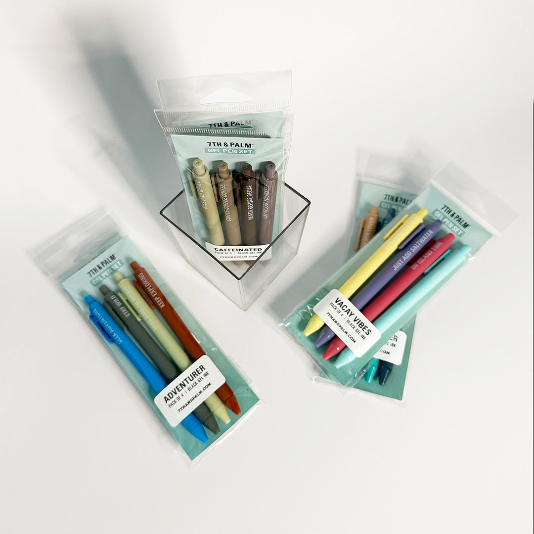 Caffeinated Gel Pen Set