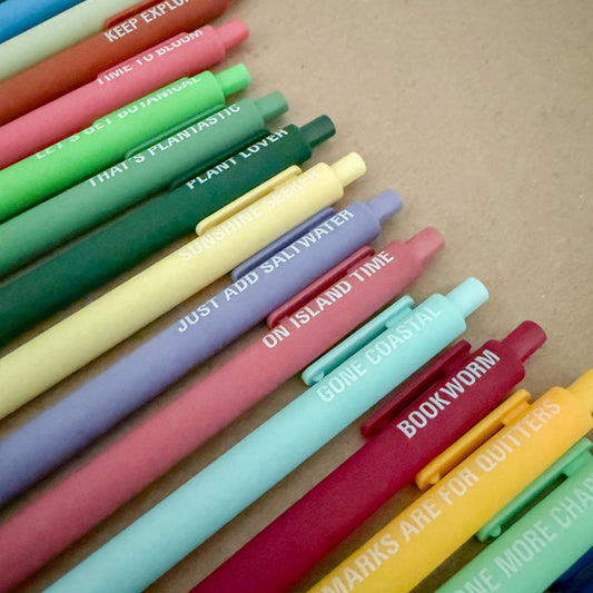 Beach Lover Gel Pen Set
