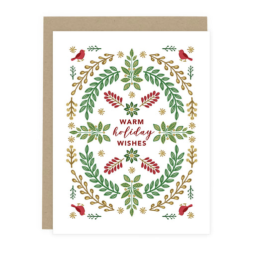 Warm Holiday Wishes Card: Boxed Set
