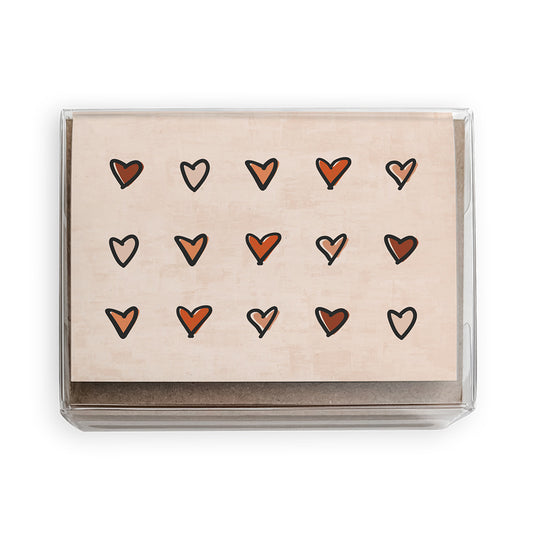 Rusty Hearts Mini Enclosure Cards: Boxed Set