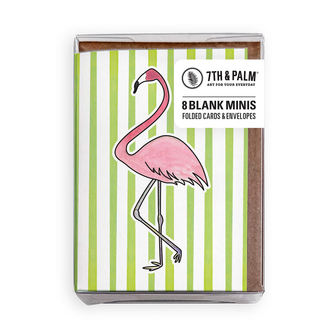 Flamingo Mini Enclosure Cards: Boxed Set