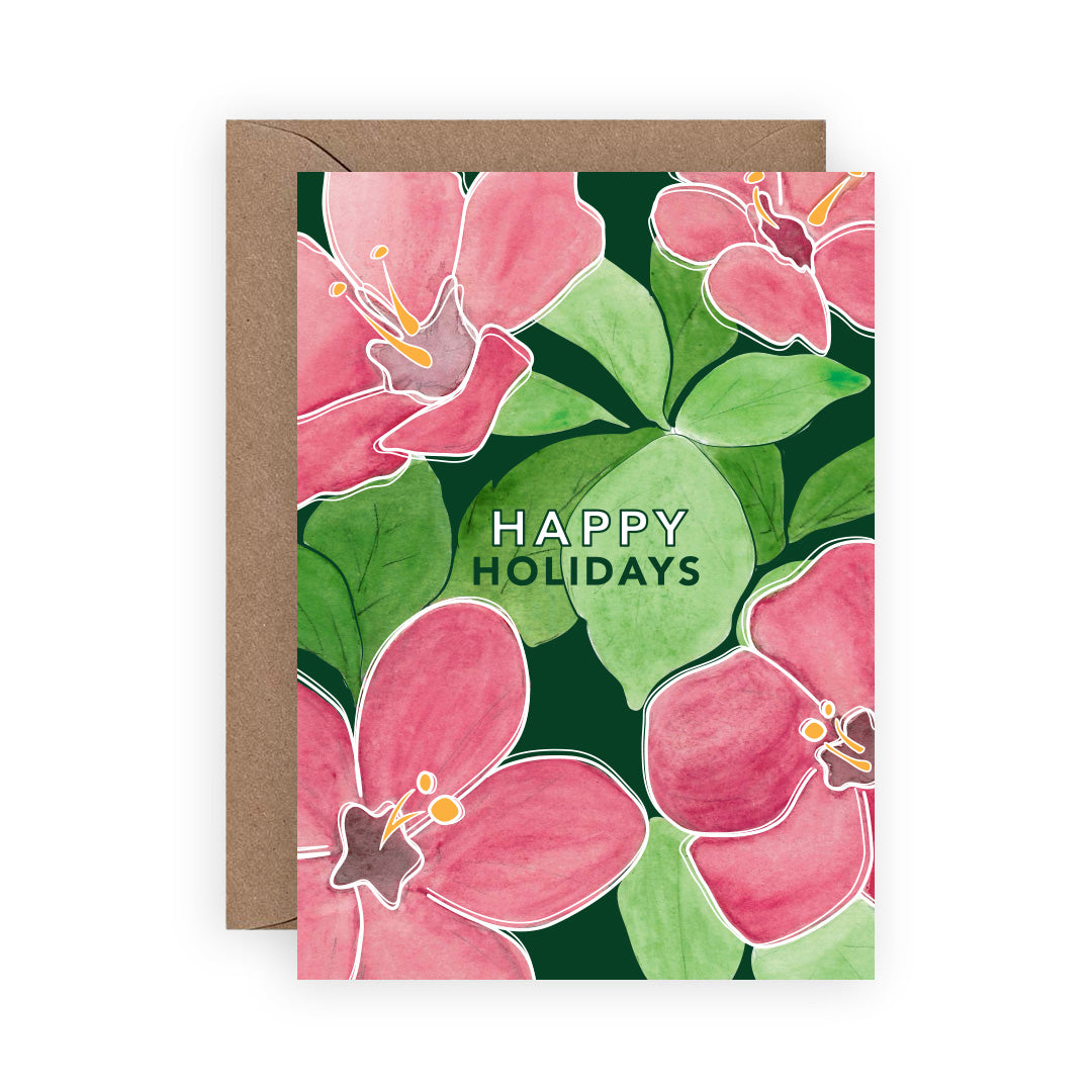 Hibiscus Holiday Mini Enclosure Cards: Boxed Set